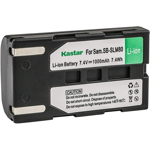 Batería SB-LSM80 para Samsung VP-D965 DC161 DC163 DC165 